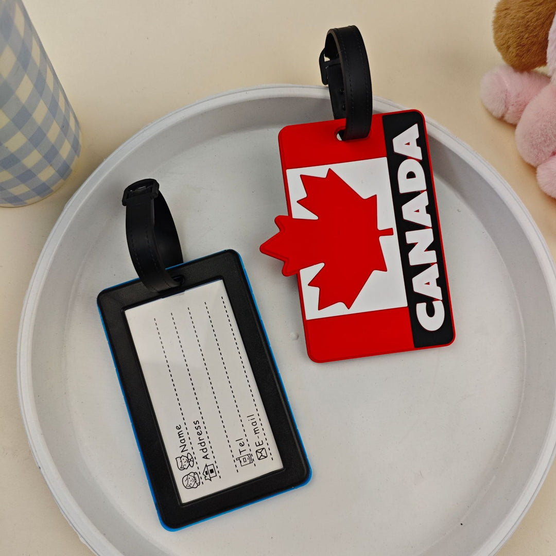 Unisex Luggage Tag with Creative Pattern Bowlift