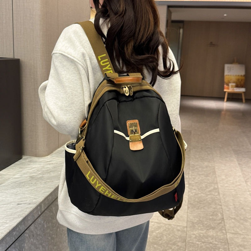 Artistic Floral Patterned Backpack Bowlift