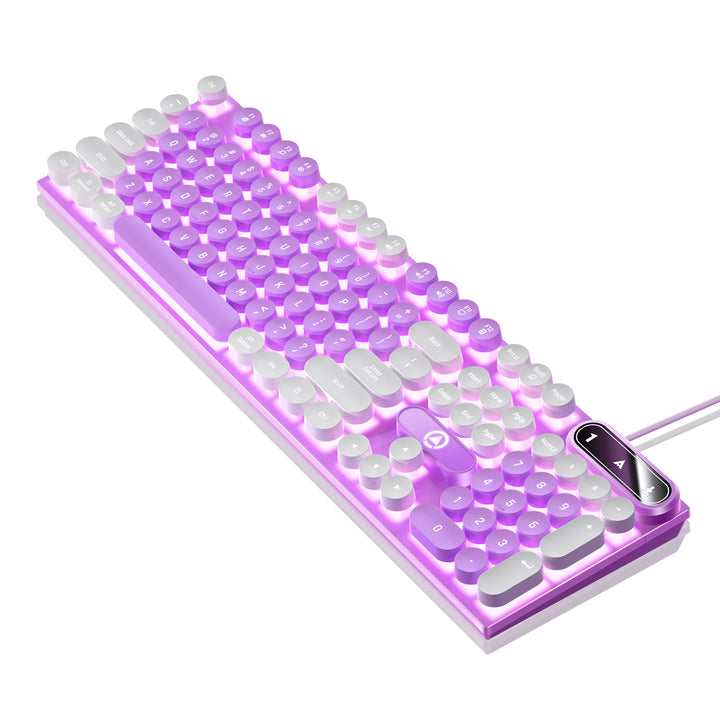 Retro Mechanical Keyboard Bowlift
