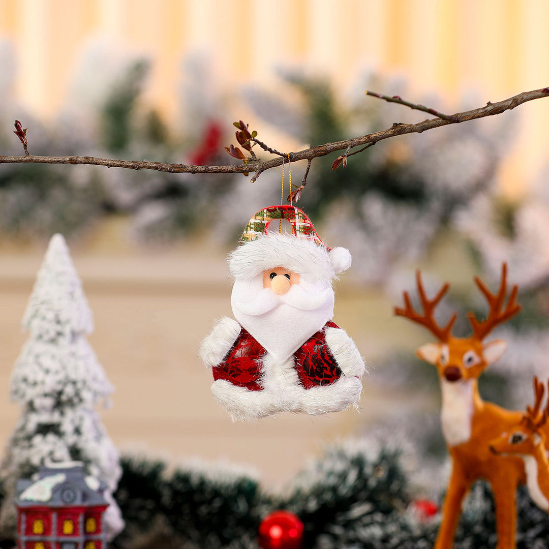 Plush Snowman Ornament Bowlift