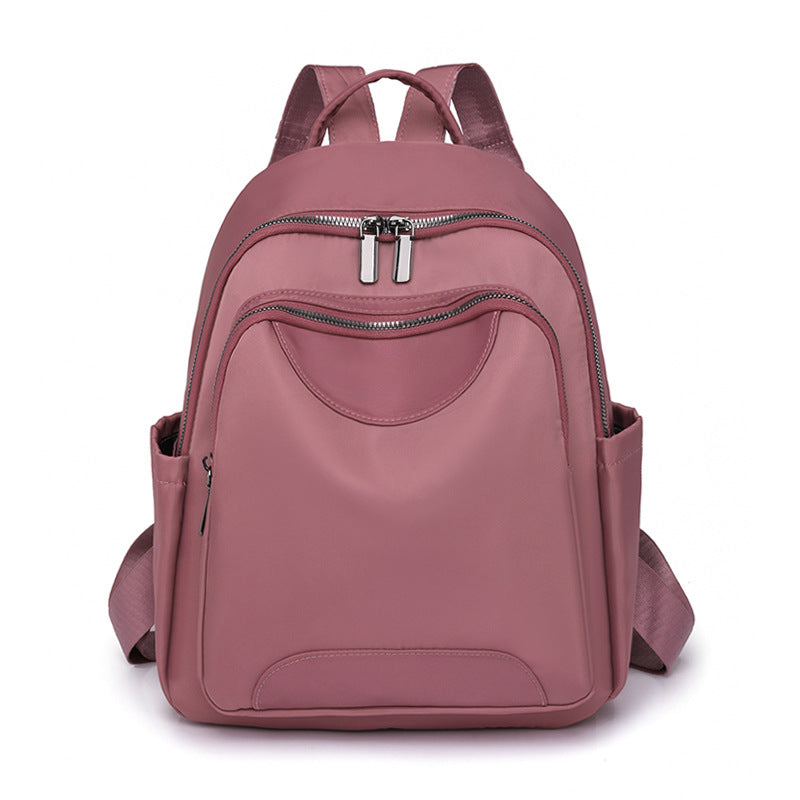 Sleek Minimalist Zip-Front Backpack Bowlift