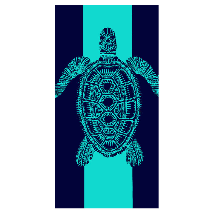 Oversized Microfiber Beach Towel With Retro Daisy Pattern And Quick-Dry Lightweight Weave