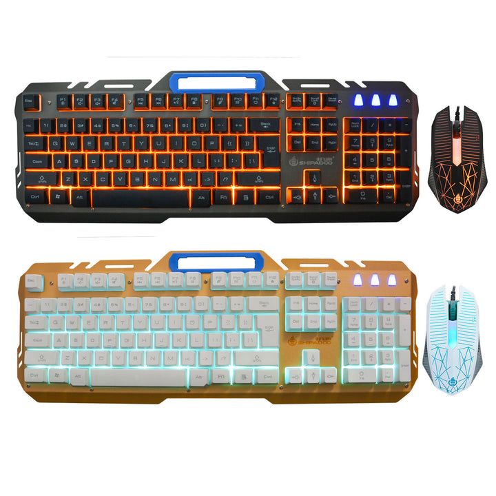 Gaming keyboard and mouse set with high-precision mechanical keys Bowlift