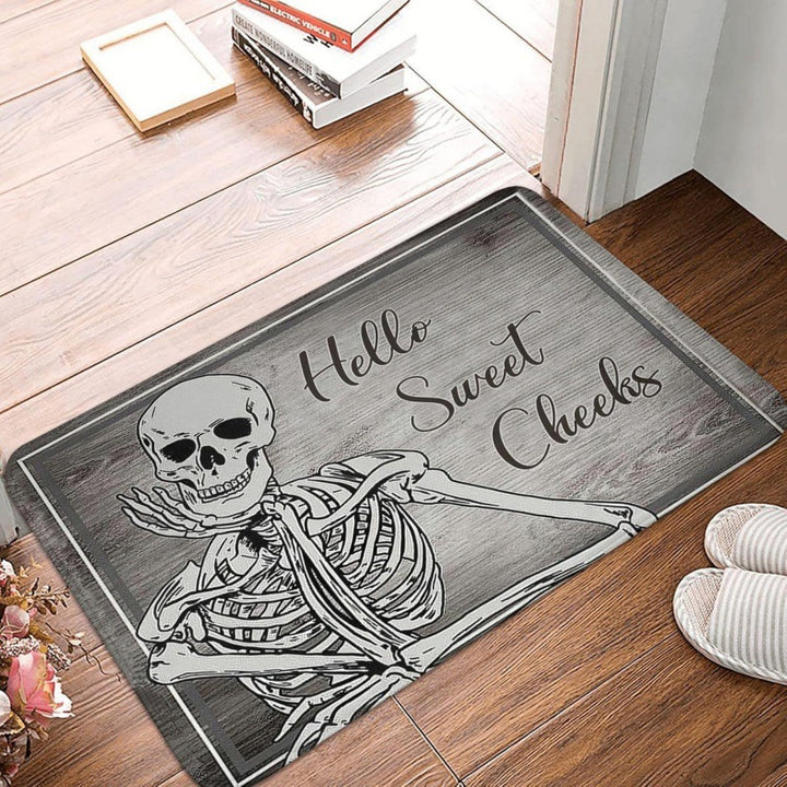 Halloween-Themed Welcome Mat Bowlift