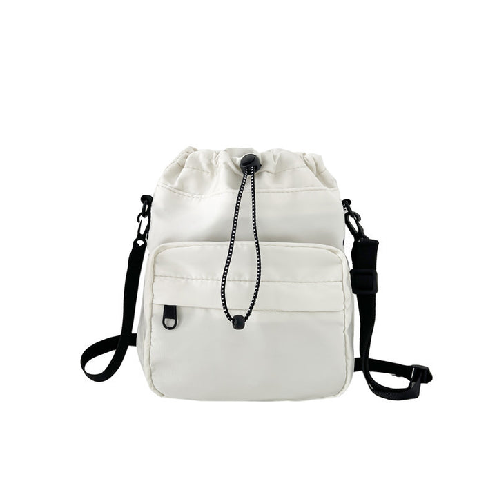 Fashionable Bucket Bag With Adjustable Shoulder Strap Bowlift