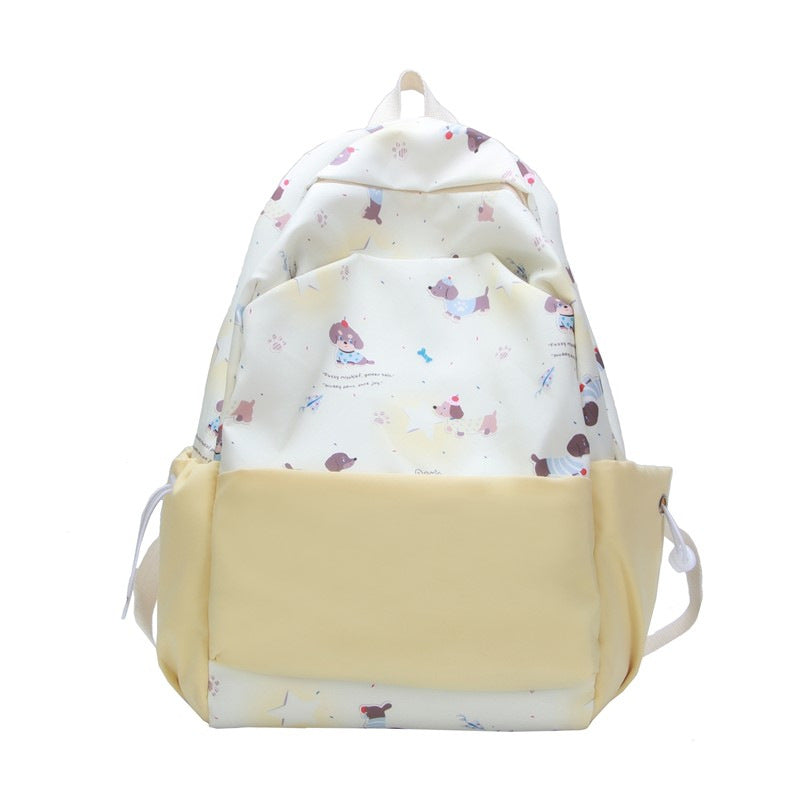Plush Backpack with Animal Motif and Multifunctional Design Bowlift