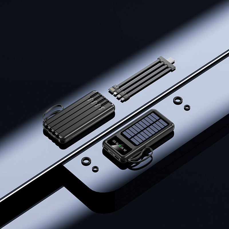 Solar Powerbank with high-performance charging technology and digital charge level indicator Bowlift