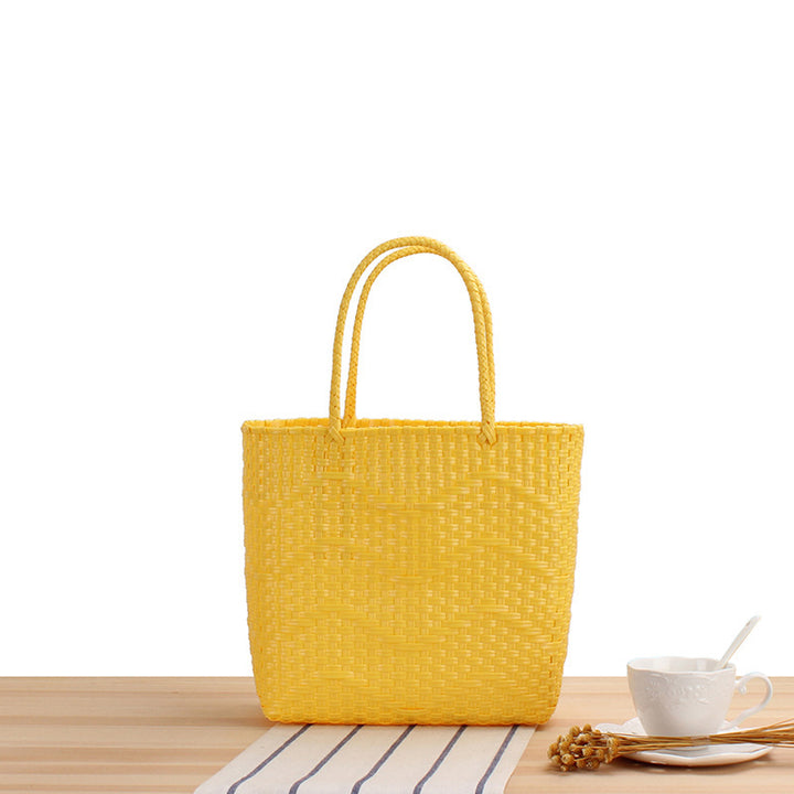 Robust Shopping Bag Made of Woven Synthetic Material Bowlift