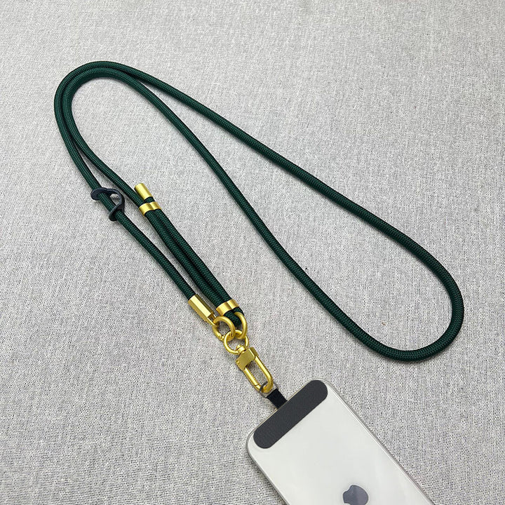 Elegant Braided Phone Lanyard Bowlift