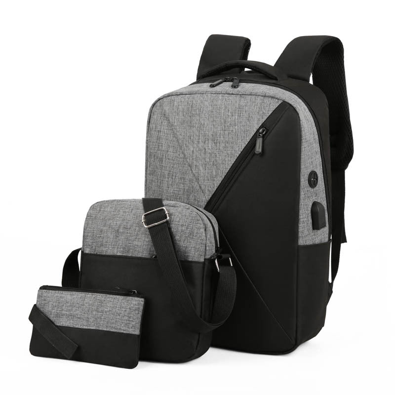 Versatile Three-Piece Travel Backpack Set Bowlift