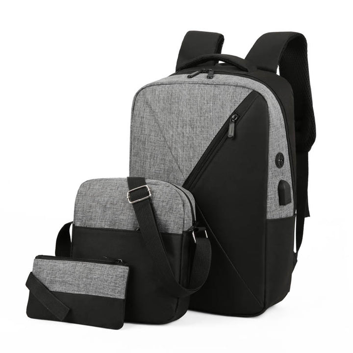 Versatile Three-Piece Travel Backpack Set Bowlift