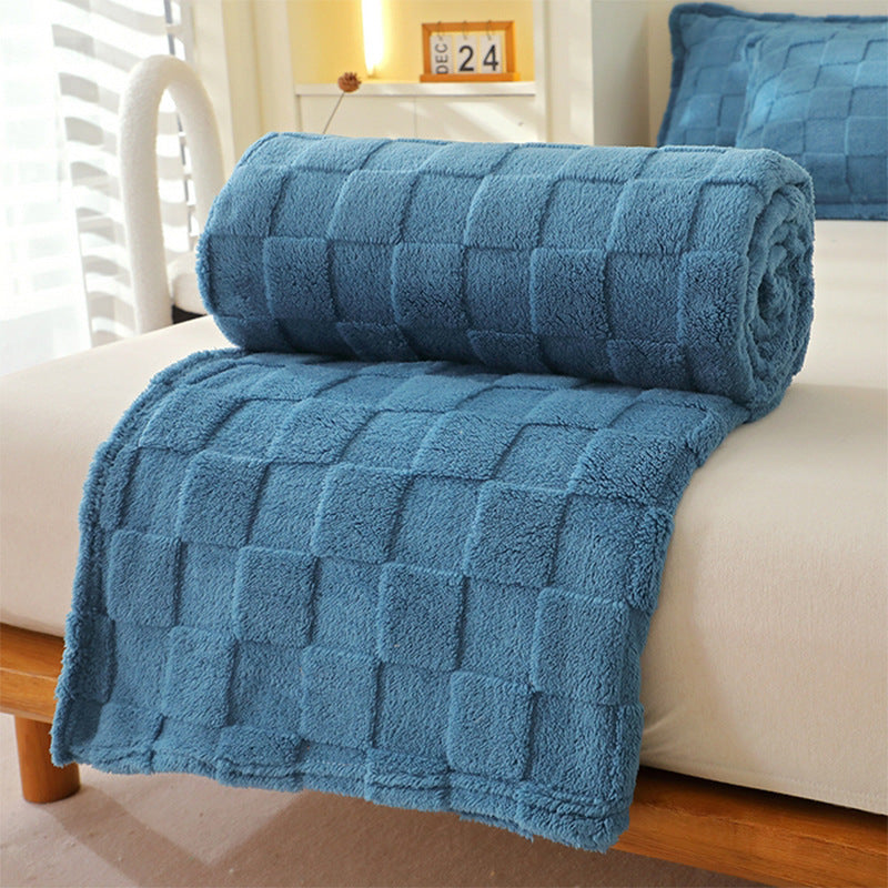 Women Soft and Breathable Plaid Blanket Bowlift