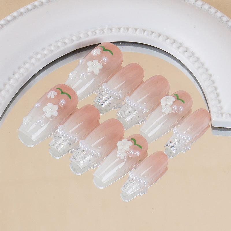 Acrylic Stiletto Press-On Nails Bowlift