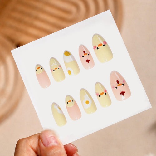 Creative Artificial Nail Creation Bowlift