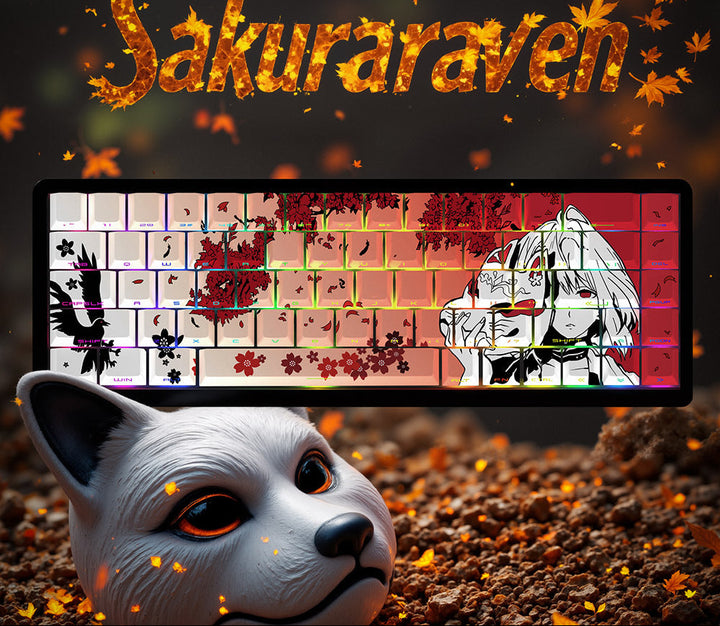 Artistic Mechanical Keyboard Bowlift
