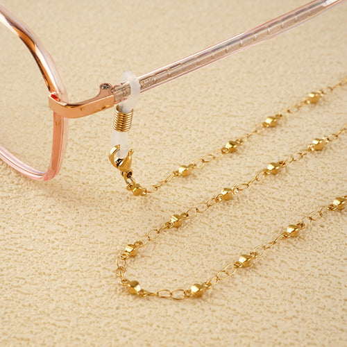 Premium Metallic Eyewear Chain Bowlift