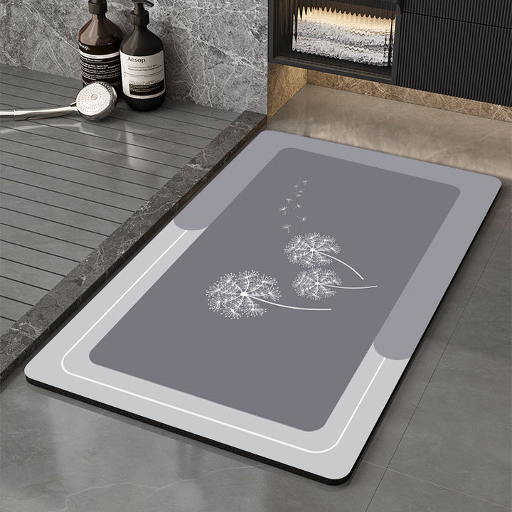 Decorative Bath Mat Bowlift