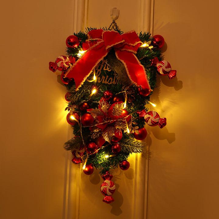 Festive Christmas Wreath Decoration Bowlift
