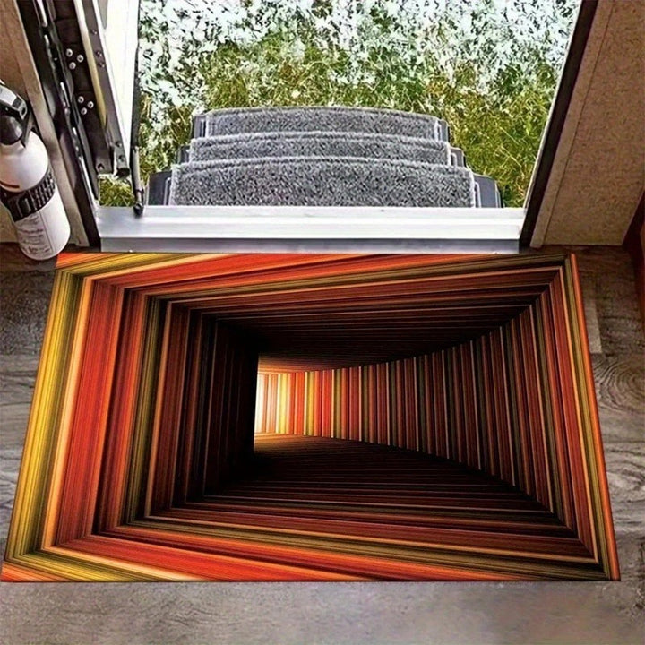 Abstract Pattern Entrance Mat