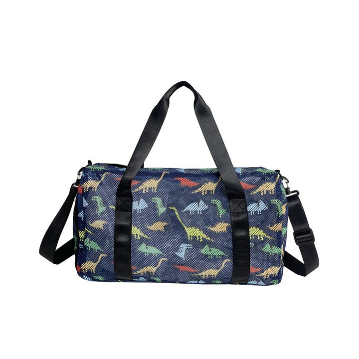 Children's Dinosaur-Themed Adventure Duffle Bag Bowlift