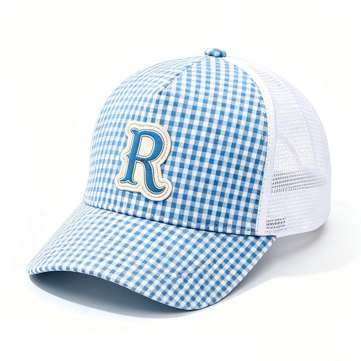 Women's Casual Checkered Beanie Bowlift