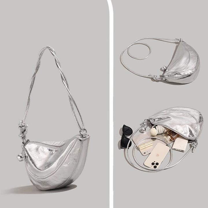 Metallic Fashionable Shoulder Bag Bowlift