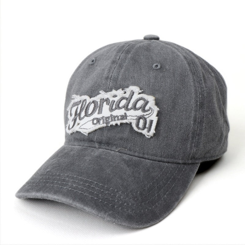 Women's Vintage-Inspired Cotton Baseball Cap Bowlift