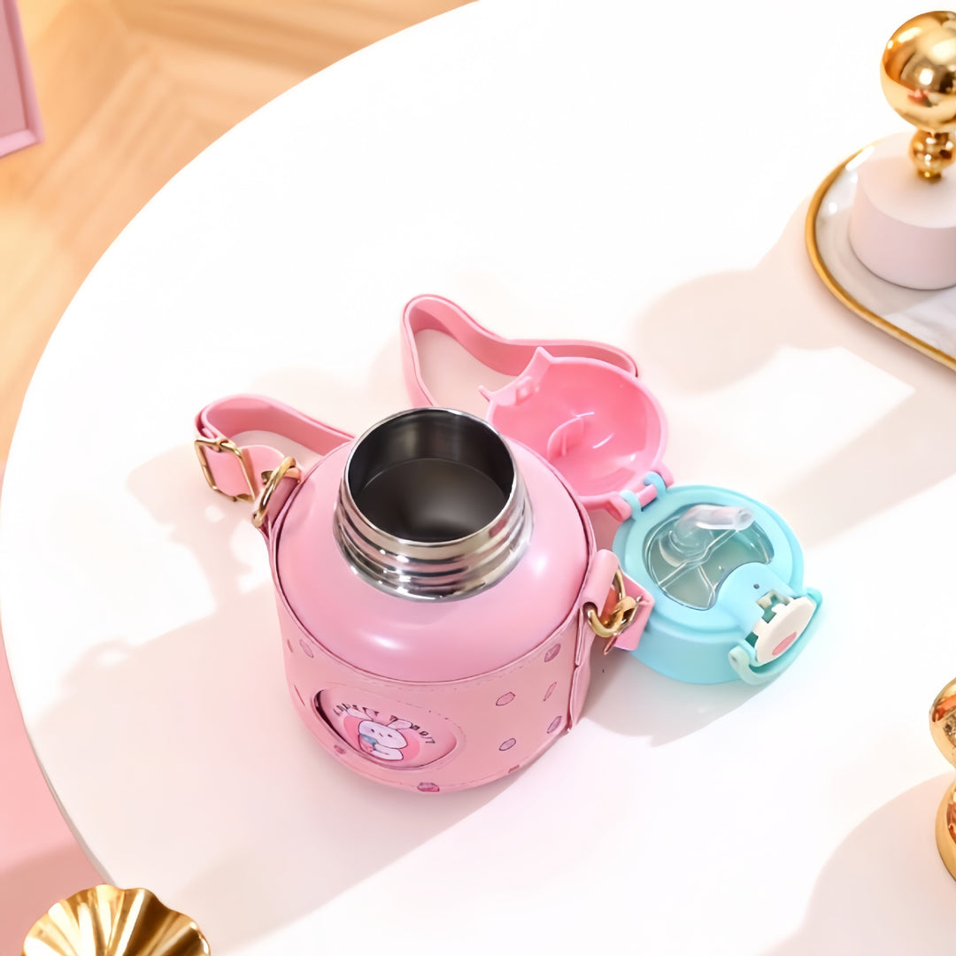 Ladies Multifunctional Insulated Bottle with Carry Strap Bowlift