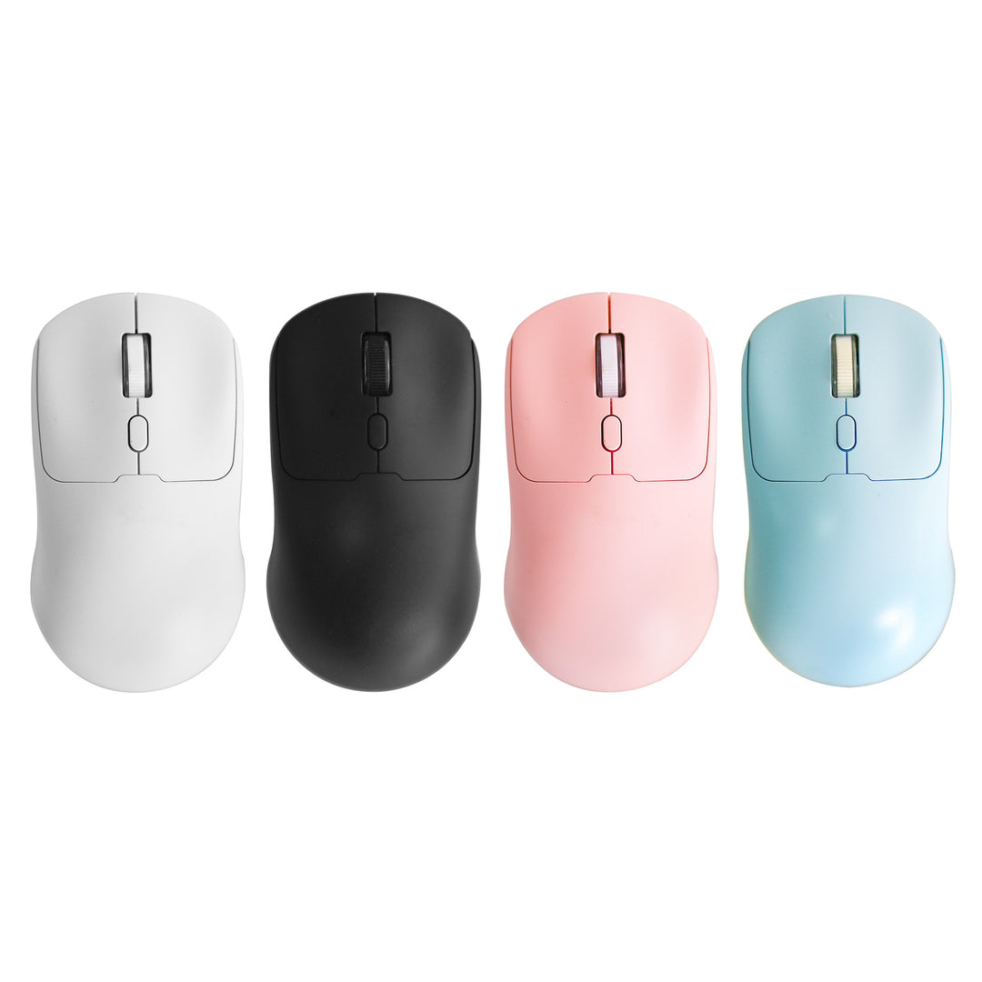 Dual-Mode Wireless Mouse with USB and Bluetooth Connectivity Bowlift