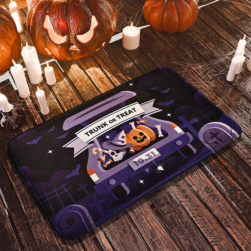 Halloween Themed Bath Mat Bowlift