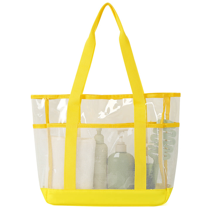 Transparent Beach Tote Bag Bowlift