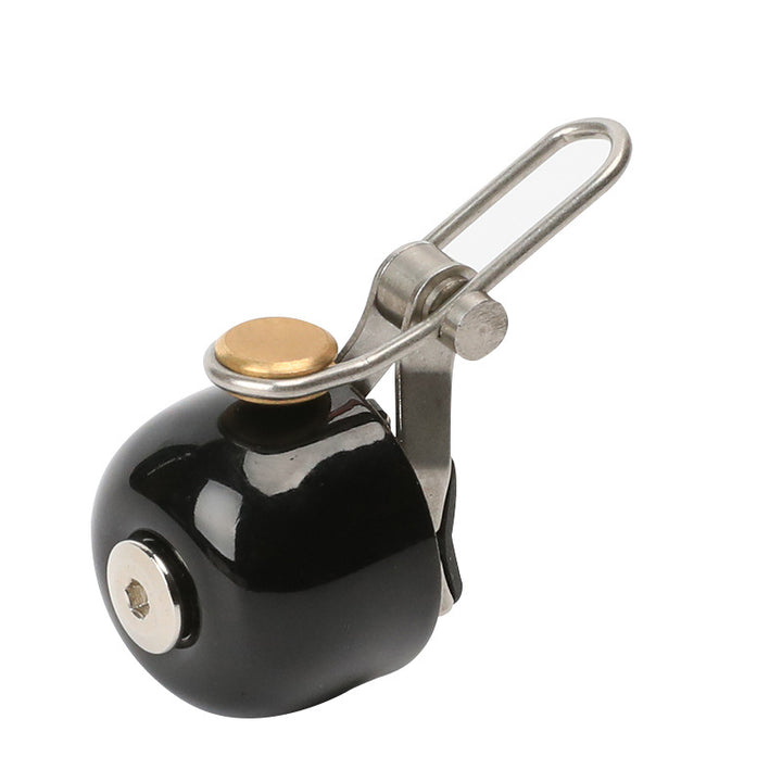 compact mini bicycle bell with stainless steel lever clamp Bowlift