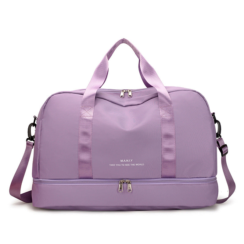 Women Multifunctional Sports Travel Bag Bowlift