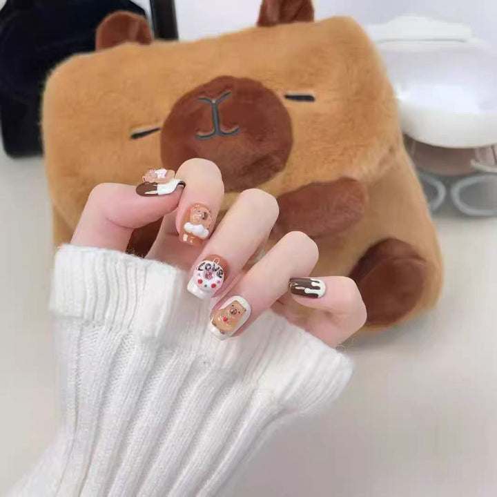 Decorative Enamel Nail Art Extensions