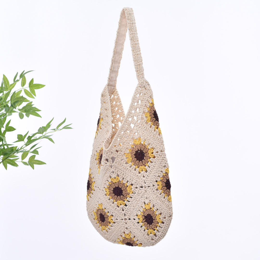 Handmade Crossbody Bag in Floral Design Bowlift