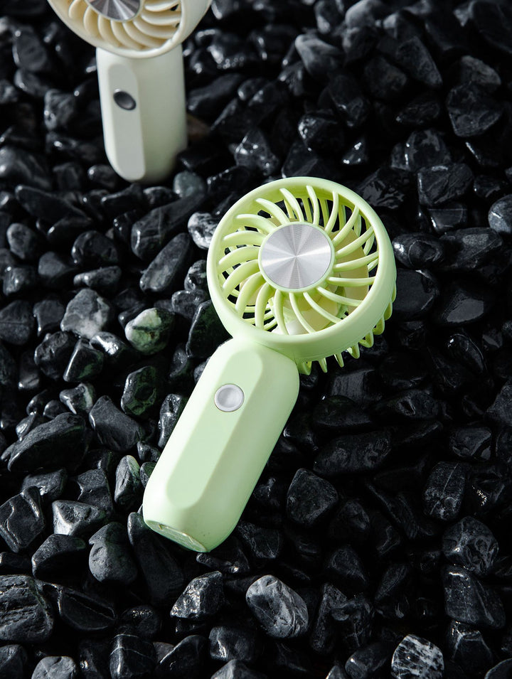 Women Portable Mini Fan with Ergonomic Handle Bowlift