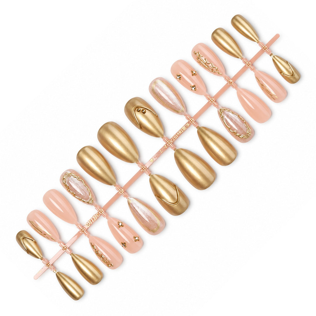 Elegant Design Artificial Nail Set Bowlift