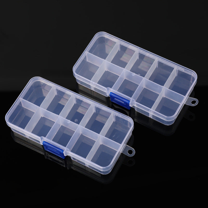 Multi-Division Transparent Organizer Box Bowlift