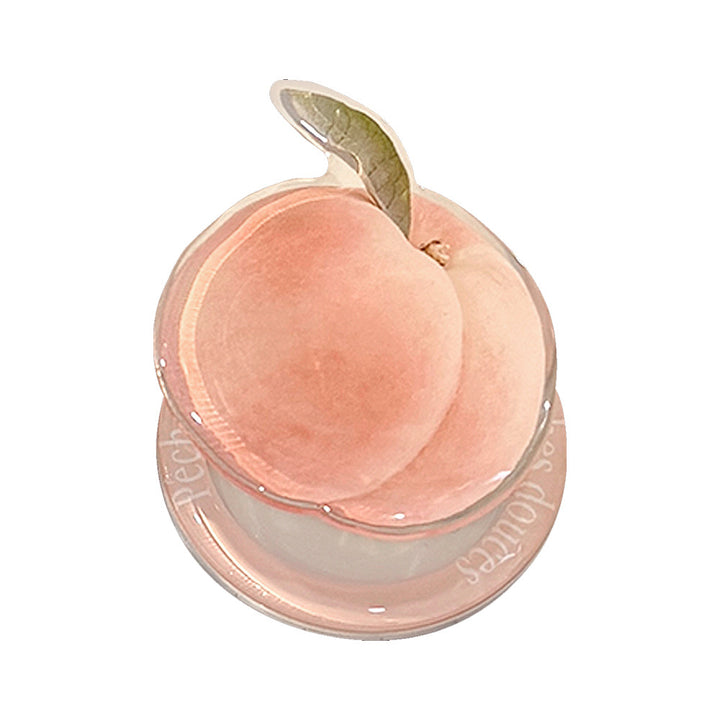 Decorative coaster in peach design Bowlift