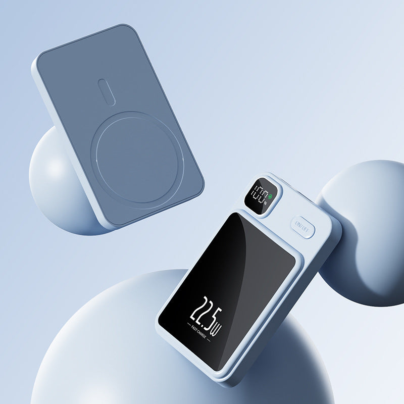 Qi Charger with Digital Display Bowlift
