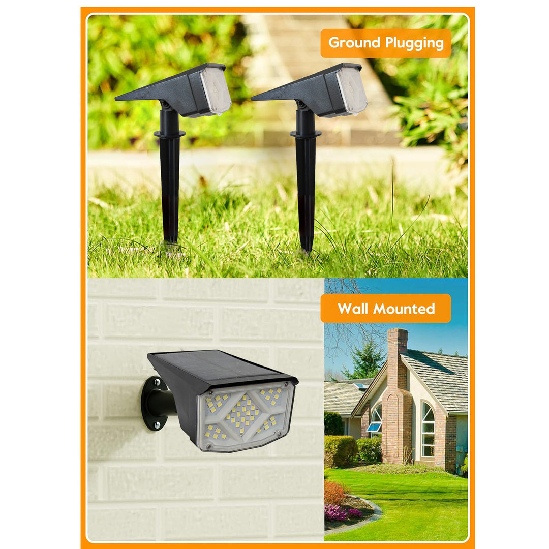 Solar-Powered LED Ground Stake Light