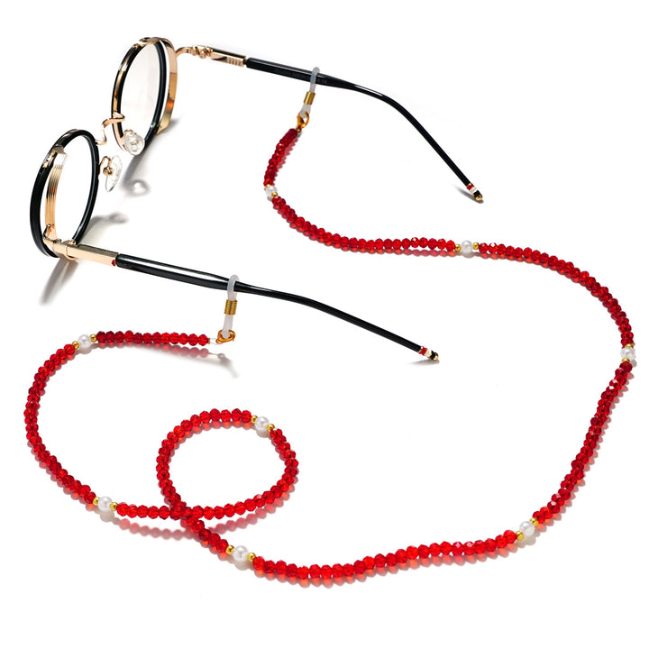 Beaded Eyewear Chain Bowlift