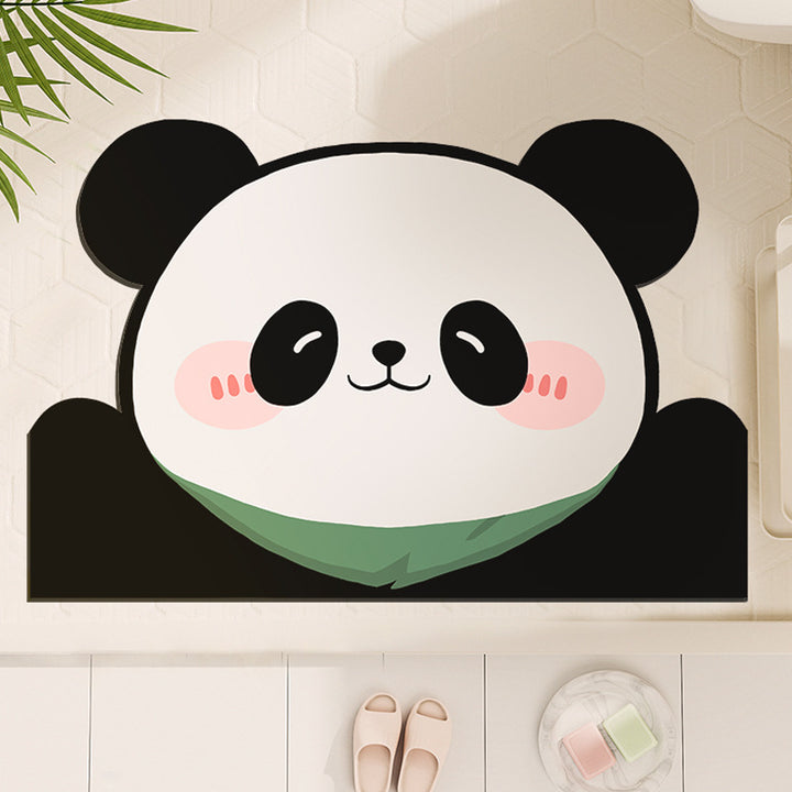 Cute Cartoon Dog-Shaped Bath Mat Bowlift