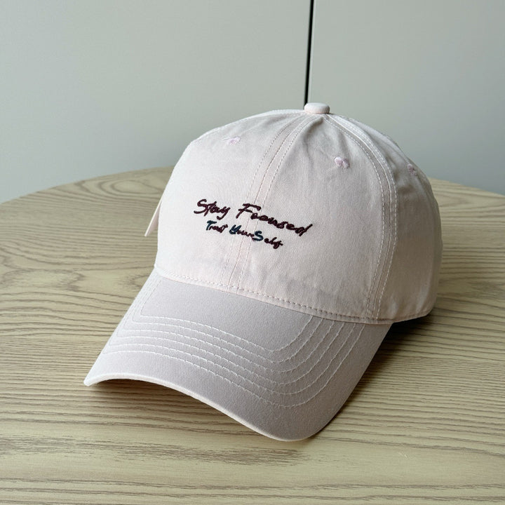 Men's Casual Cotton Embroidered Cap Bowlift
