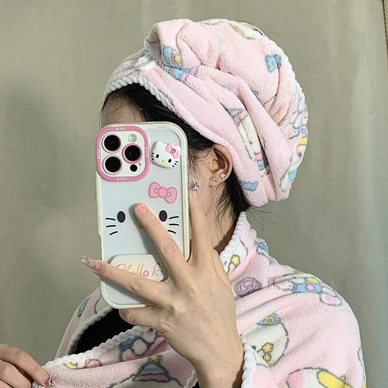 Cuddly blanket with playful animal motif Bowlift