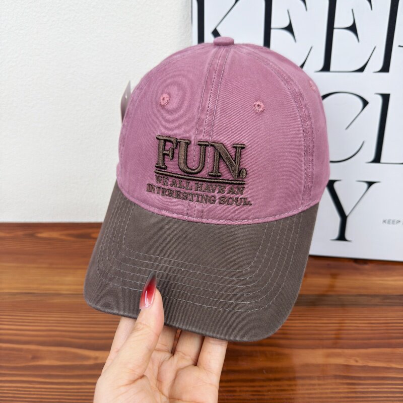 Women's Fun Embroidered Cap Bowlift
