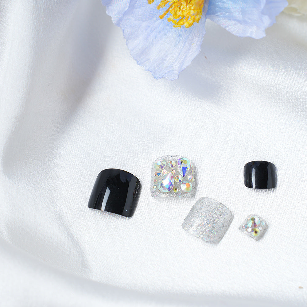 Decorative Glam Press-On Nail Set Bowlift