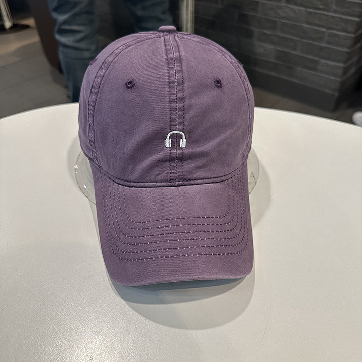 Unisex Cotton Twill Cap with Unique Music Emblem Bowlift
