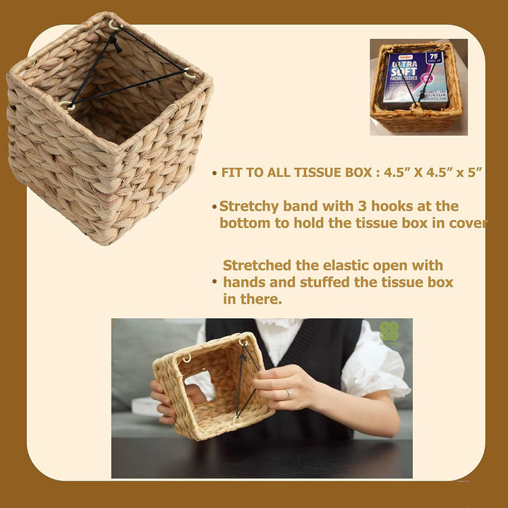 Decorative Tissue Box Holder Bowlift