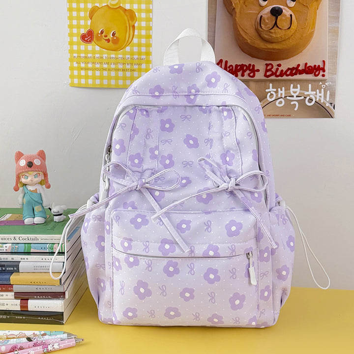 Floral Design Backpack Bowlift